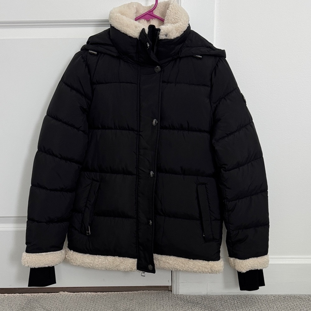Michael Kors Black Jacket with Cream Lining